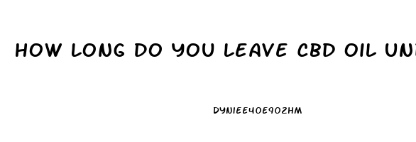 How Long Do You Leave Cbd Oil Under Tongue