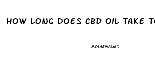 How Long Does Cbd Oil Take To Work For Fibromyalgia