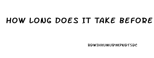 How Long Does It Take Before Cbd Oil To Work