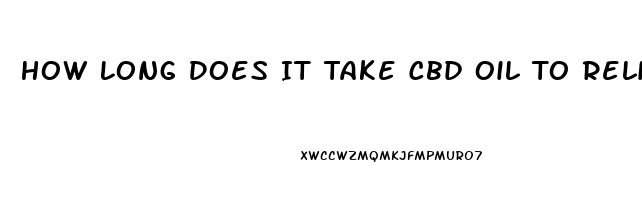 How Long Does It Take Cbd Oil To Relieve Back Pain