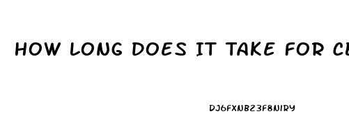 How Long Does It Take For Cbd Oil To Work For Nerve Pain