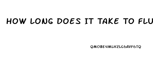 How Long Does It Take To Flush Sildenafil Out Of My System