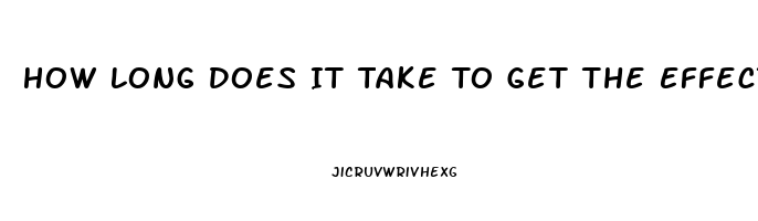 How Long Does It Take To Get The Effects Of Cbd Oil