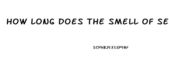 How Long Does The Smell Of Sex Last