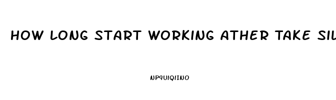 How Long Start Working Ather Take Sildenafil 20 Mg