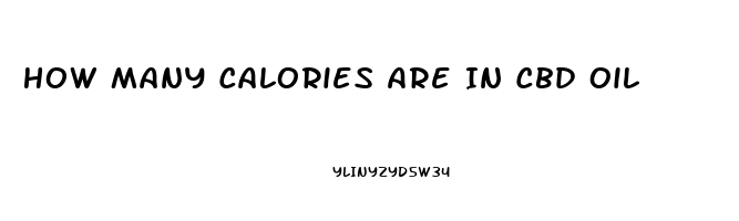 How Many Calories Are In Cbd Oil