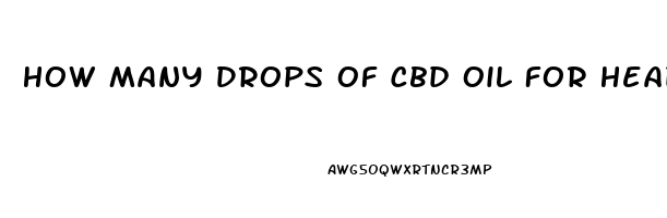 How Many Drops Of Cbd Oil For Headaches