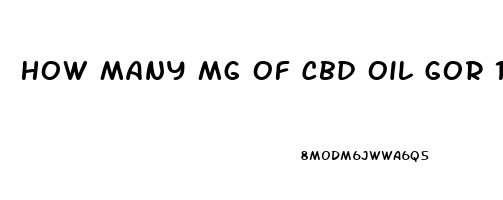 How Many Mg Of Cbd Oil Gor 14 Yr Old