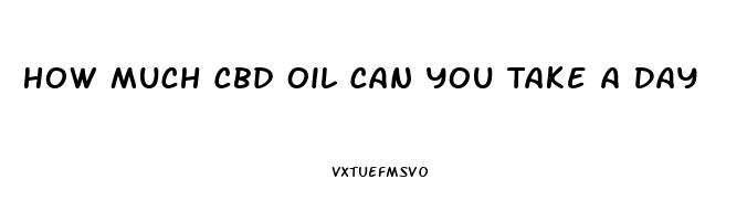 How Much Cbd Oil Can You Take A Day