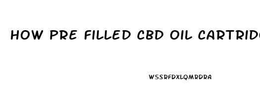 How Pre Filled Cbd Oil Cartridges Are Made