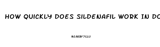 How Quickly Does Sildenafil Work In Dogs