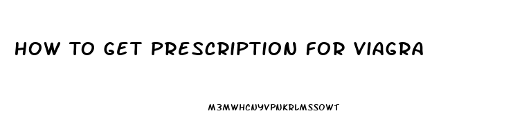 How To Get Prescription For Viagra