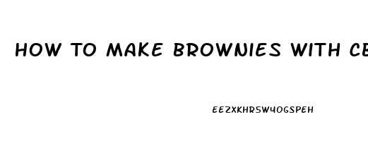 How To Make Brownies With Cbd Oil