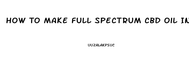 How To Make Full Spectrum Cbd Oil In Broad Spectrum By Hplc