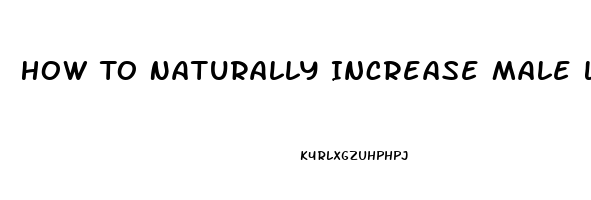 How To Naturally Increase Male Libido