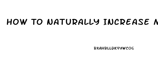 How To Naturally Increase Male Libido