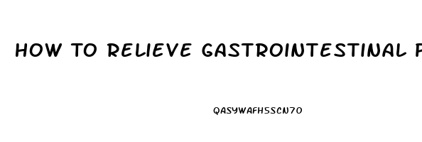 How To Relieve Gastrointestinal Pain