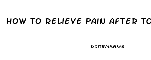 How To Relieve Pain After Tooth Filling