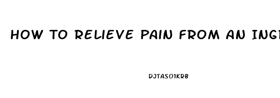 How To Relieve Pain From An Ingrown Toenail