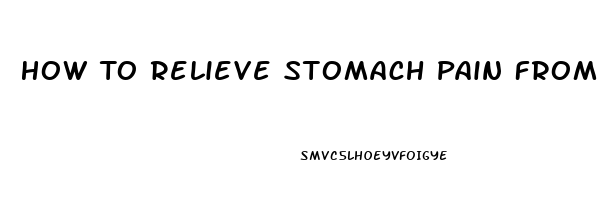 How To Relieve Stomach Pain From Acid Reflux