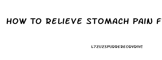 How To Relieve Stomach Pain From Broccoli