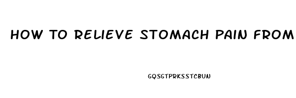 How To Relieve Stomach Pain From Coughing