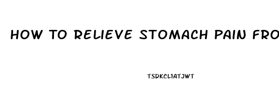 How To Relieve Stomach Pain From Period