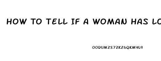 How To Tell If A Woman Has Low Libido