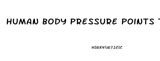 Human Body Pressure Points To Relieve Pain