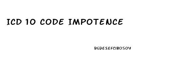 Icd 10 Code Impotence