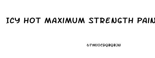 Icy Hot Maximum Strength Pain Relieving Balm