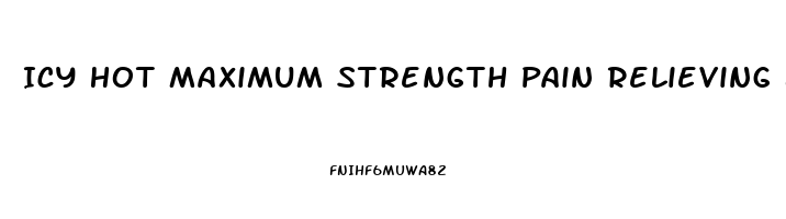 Icy Hot Maximum Strength Pain Relieving Balm