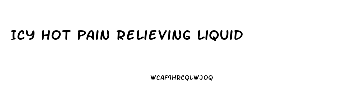 Icy Hot Pain Relieving Liquid