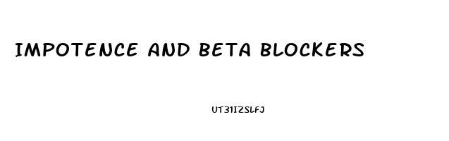 Impotence And Beta Blockers