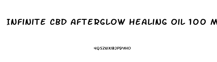 Infinite Cbd Afterglow Healing Oil 100 Mil What Happens If You Put Drops Under Tongue