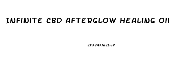 Infinite Cbd Afterglow Healing Oil 100 Mil What Happens If You Put Drops Under Tongue