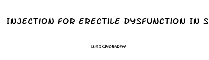 Injection For Erectile Dysfunction In South Africa