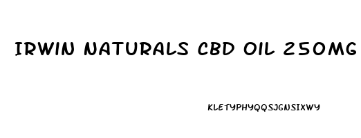 Irwin Naturals Cbd Oil 250mg Reviews