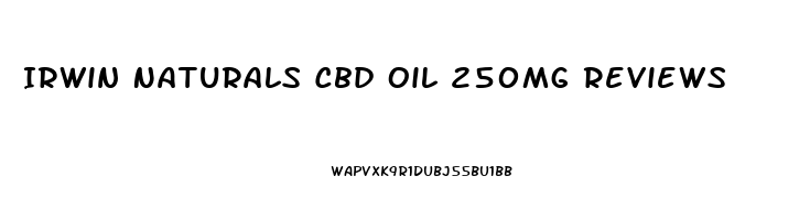 Irwin Naturals Cbd Oil 250mg Reviews