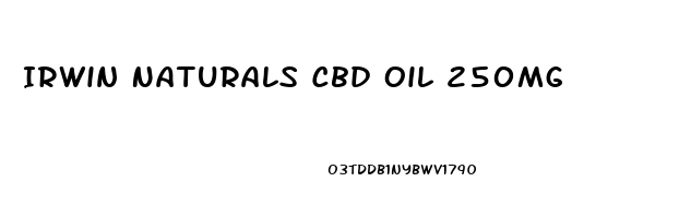 Irwin Naturals Cbd Oil 250mg