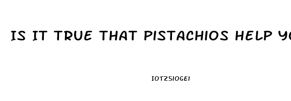 Is It True That Pistachios Help You Sleep