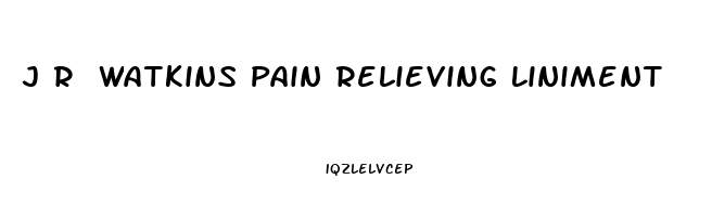 J R Watkins Pain Relieving Liniment