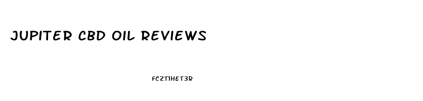 Jupiter Cbd Oil Reviews