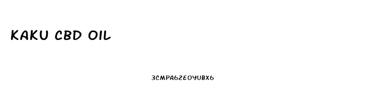 Kaku Cbd Oil