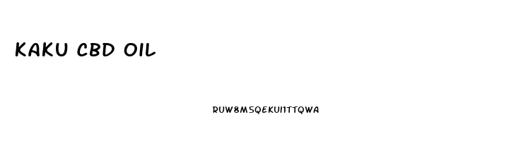 Kaku Cbd Oil