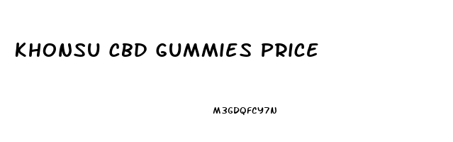 Khonsu Cbd Gummies Price