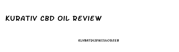 Kurativ Cbd Oil Review