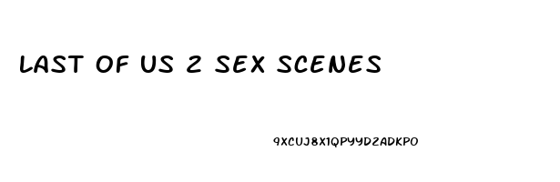 Last Of Us 2 Sex Scenes