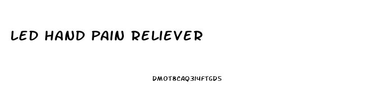 Led Hand Pain Reliever