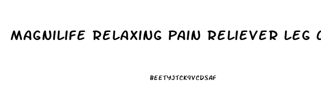 Magnilife Relaxing Pain Reliever Leg Cream Reviews